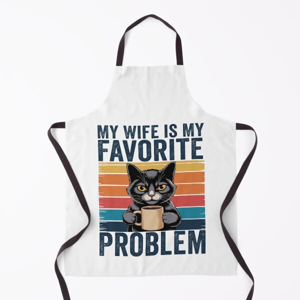 Item preview, My Wife Is My Favorite Problem Funny Marriage Humor Husband Gift Design designed and sold by 76Valeria.