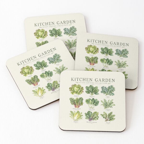 Item preview, Kitchen Garden • Leafy Greens  • Growers and Gardeners designed and sold by Applecrunch.