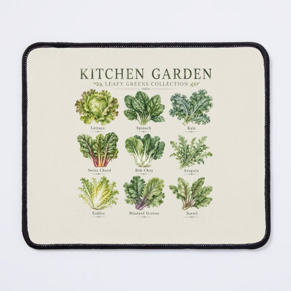Item preview, Kitchen Garden • Leafy Greens • Growers and Gardeners designed and sold by Applecrunch.