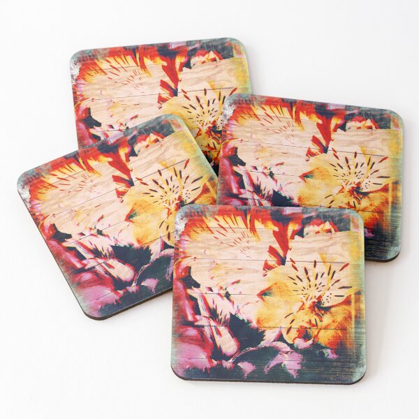 Item preview, Yellow and Pink Flowers designed and sold by ToadsWorkshop.