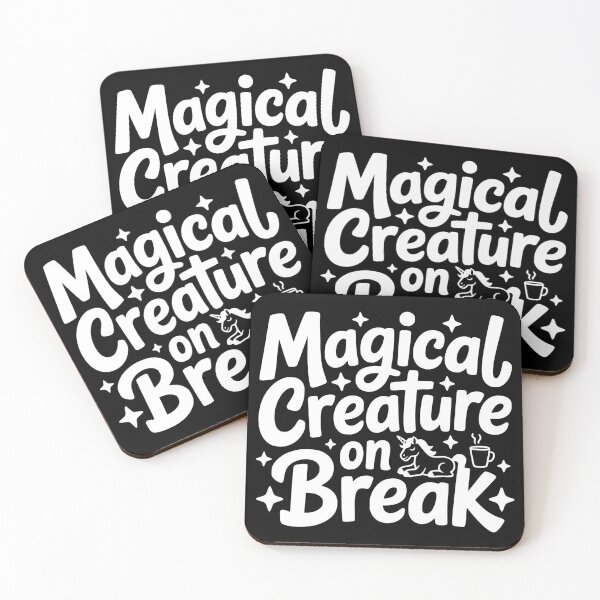 Item preview, Magical Creature on Break designed and sold by theartfulaspie.