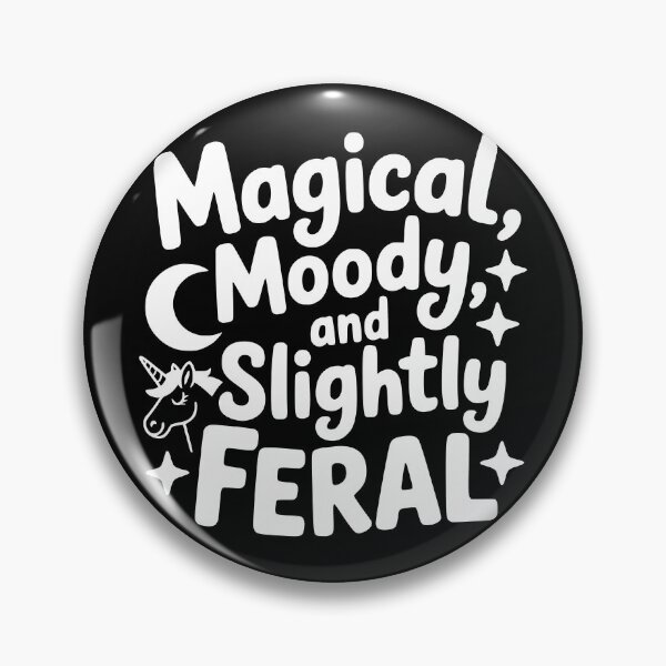 Item preview, Magical Moody and Slightly Feral designed and sold by theartfulaspie.