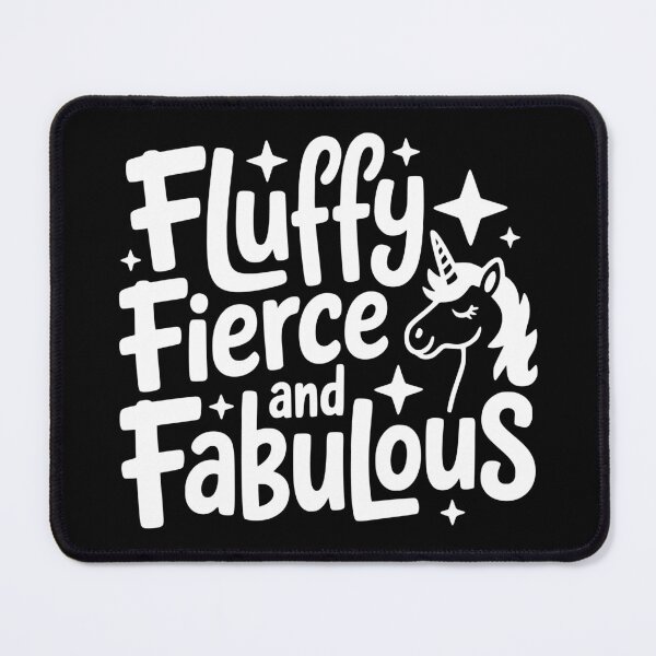 Item preview, Fluffy Fierce and Fabulous designed and sold by theartfulaspie.