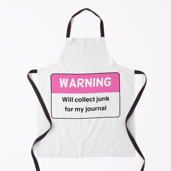 Item preview, WARNING will collect junk for my journal designed and sold by PaigePolyArt.