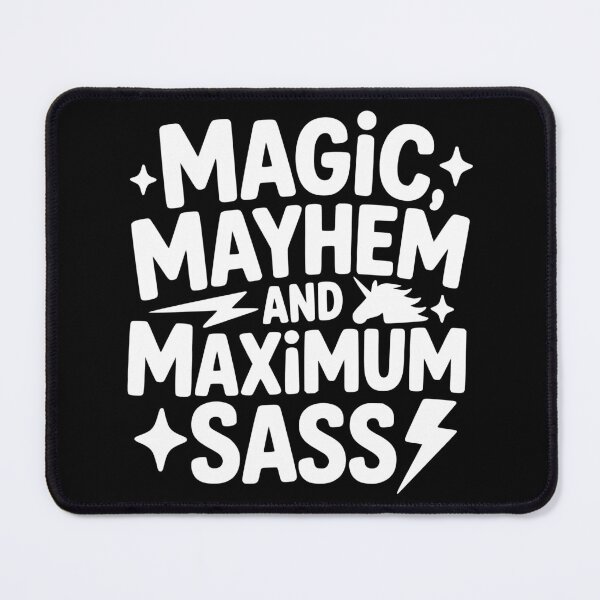 Item preview, Magic Mayhem and Maximum Sass designed and sold by theartfulaspie.