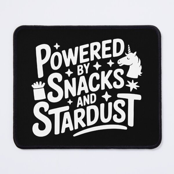 Item preview, Powered by Snacks and Stardust designed and sold by theartfulaspie.