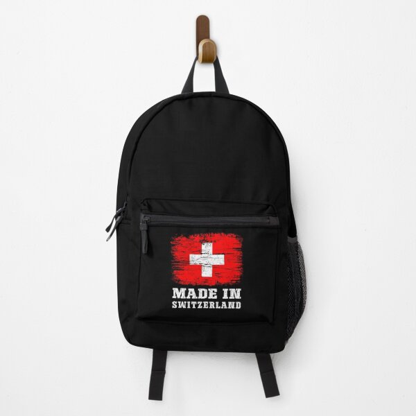 Item preview, Made In Switzerland Vintage Distressed Swiss Flag Retro Pride designed and sold by Dmetalx Art Apparel.