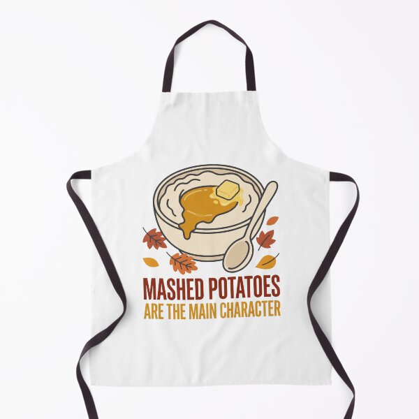 Item preview, Mashed Potatoes Main Character Funny Thanksgiving designed and sold by Fakhim95.
