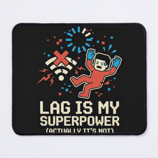 Item preview, Lag superpower Retro Vintage Minimalist Graphic designed and sold by Probably Fine Design.
