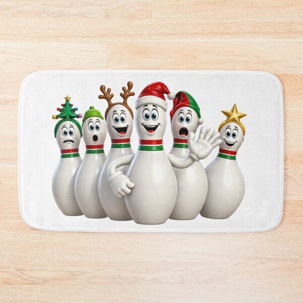 Item preview, Christmas Bowling Pins designed and sold by Scott Hayes.