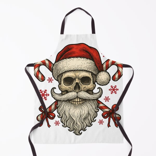 Item preview, Santa Skull Christmas Design designed and sold by butterflies-new.