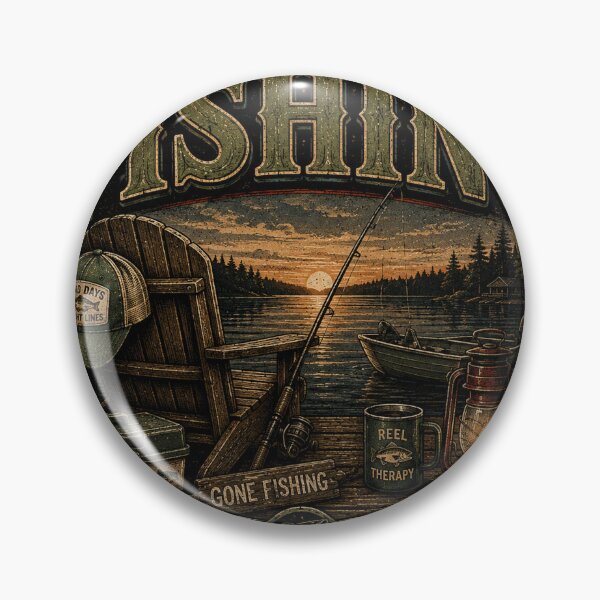 Item preview, I'd Rather Be Fishing | Vintage Fishing T-Shirt designed and sold by Lucky Hammer Studio.