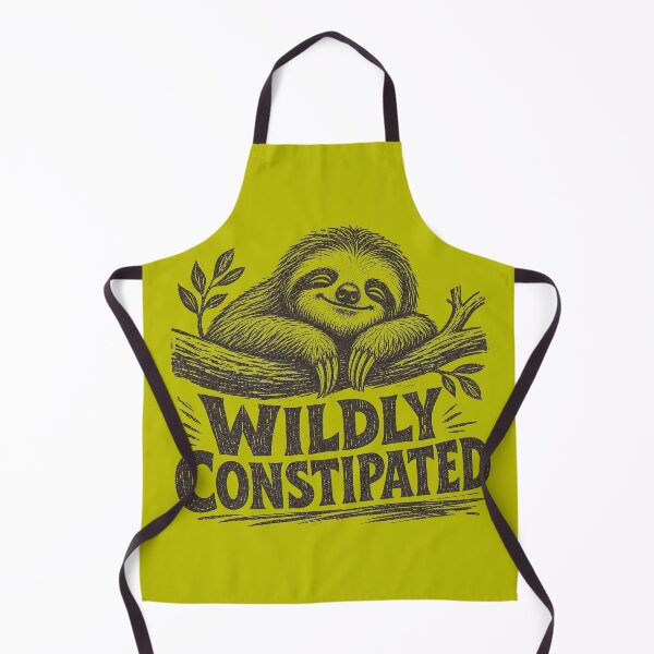 Item preview, Sloth - Wildly Constipated designed and sold by Shy Fractal Designs.