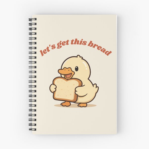 Item preview, Let's get this bread funny duck design  designed and sold by Thelazygrind.