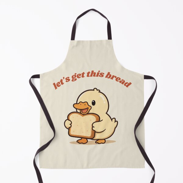 Item preview, Let's get this bread funny duck design  designed and sold by Thelazygrind.