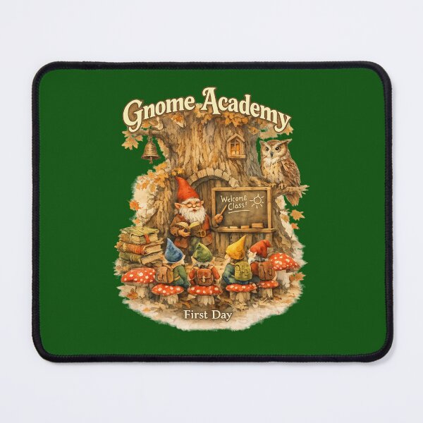 Item preview, Gnome Academy First Day Vintage School Design designed and sold by Alpine-Ink.