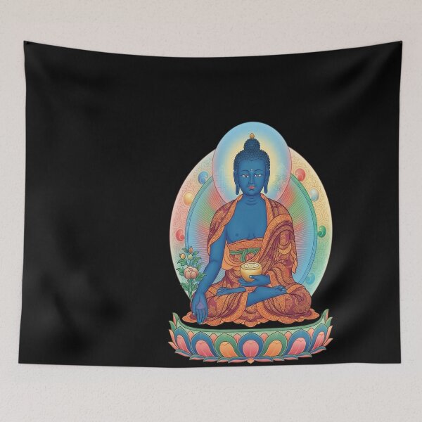 Item preview, Bhaisajyaguru - The Medicine Buddha - The Healer designed and sold by truc6424.