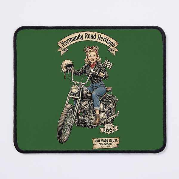 Item preview, Normandy Road Heritage Retro Motorcycle Chopper 1950s designed and sold by Normandy Road Heritage.