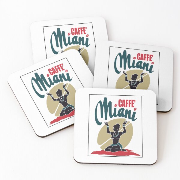 Item preview, Caffè Miani Vintage Tribal Coffee Art designed and sold by yadhkjl.