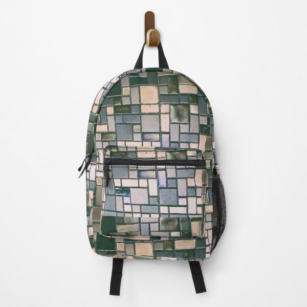 Item preview, Metallic tile geometric pattern earth tones designed and sold by SillyGhoul.