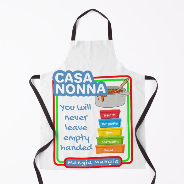 Item preview, Casa Nonna Funny Italian Grandma Kitchen Food Lover designed and sold by MaurizioDesign.