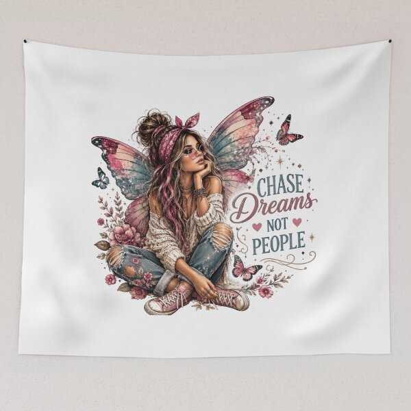 Item preview, Chase Dreams Not People Fairycore designed and sold by butterflies-new.