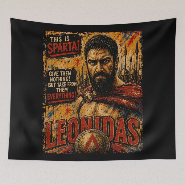 Item preview, Leonidas designed and sold by TeeCodes.