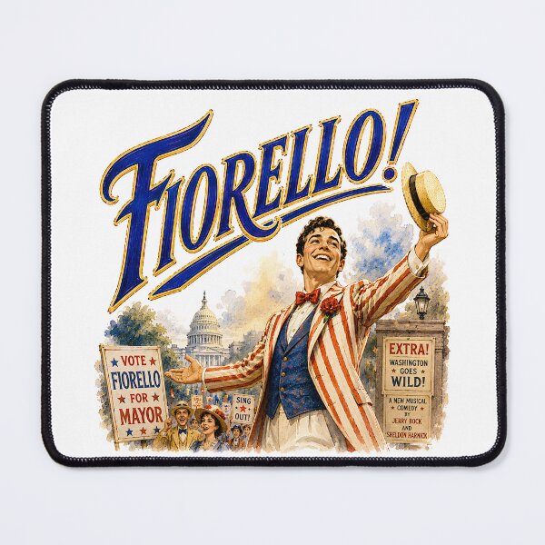 Item preview, Fiorello! the Musical designed and sold by Lyric Vault - Rock on.