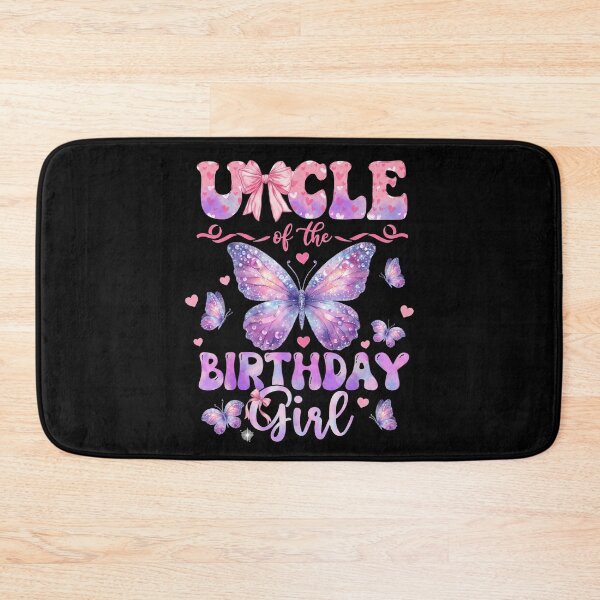 Item preview, Uncle Of The Birthday Girl Butterfly Family Matching designed and sold by hemagamo.
