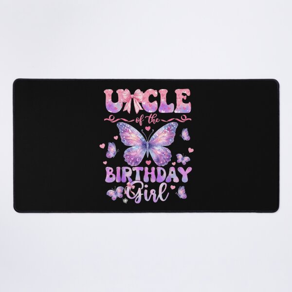 Item preview, Uncle Of The Birthday Girl Butterfly Family Matching designed and sold by hemagamo.