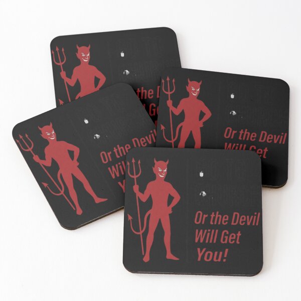 Item preview, Go to Church or the Devil Will Get designed and sold by fejesrussh.