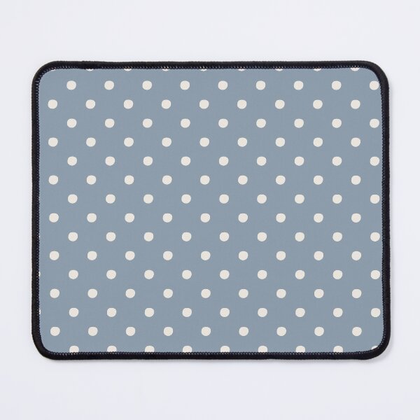 Item preview, Dusty Blue Polka Dots Pattern | Vintage Smoky blue Dots | Retro Blue Polka Dot Seamless Pattern | Soft Blue and White Dots Design | Minimalist Preppy Blue Polka Dots designed and sold by VivaFy.