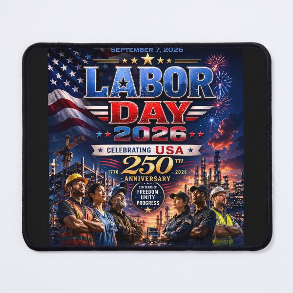 Item preview, LABOR DAY 2026 - 250th USA Anniversary Celebration 1776 to 2026 designed and sold by DBM Photo Art 1.