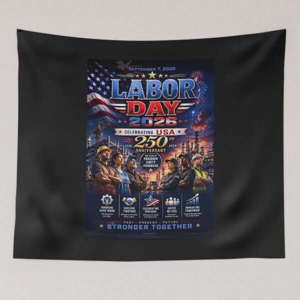Item preview, LABOR DAY 2026 - 250th USA Anniversary Celebration 1776 to 2026 designed and sold by DBM Photo Art 1.