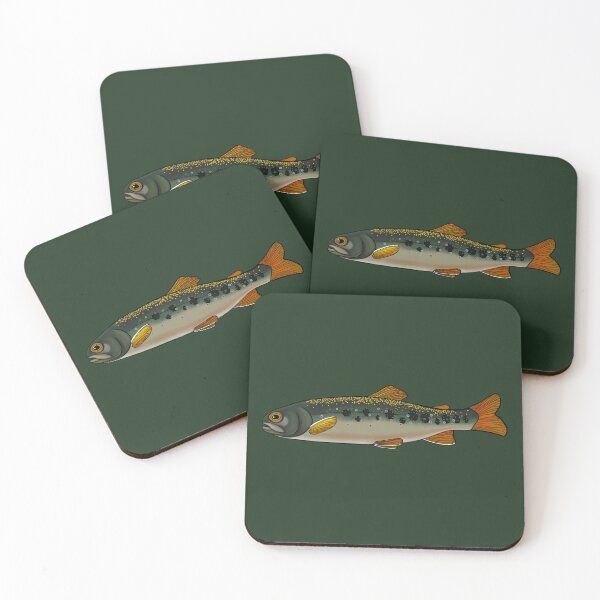 Item preview, Brook Trout designed and sold by LittleClayFrog.