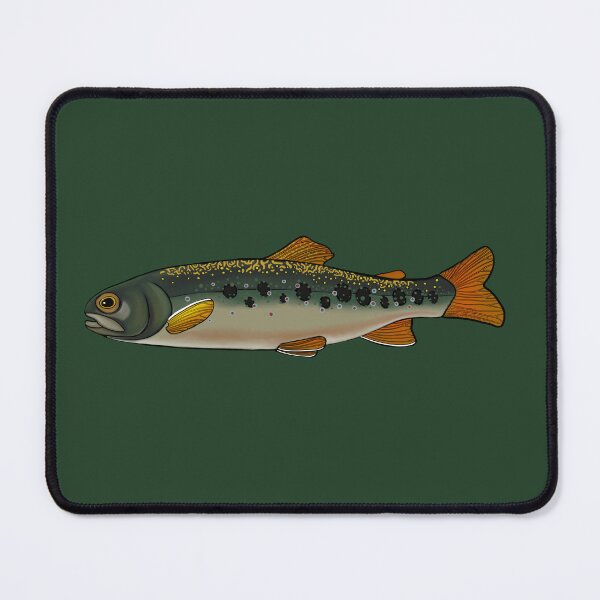 Item preview, Brook Trout designed and sold by LittleClayFrog.