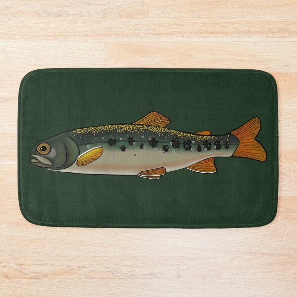 Item preview, Brook Trout designed and sold by LittleClayFrog.
