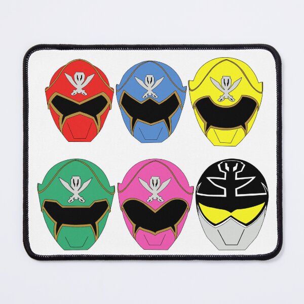Item preview, Gokai Super Mega Helmets 2 designed and sold by Ink Shot Studios.