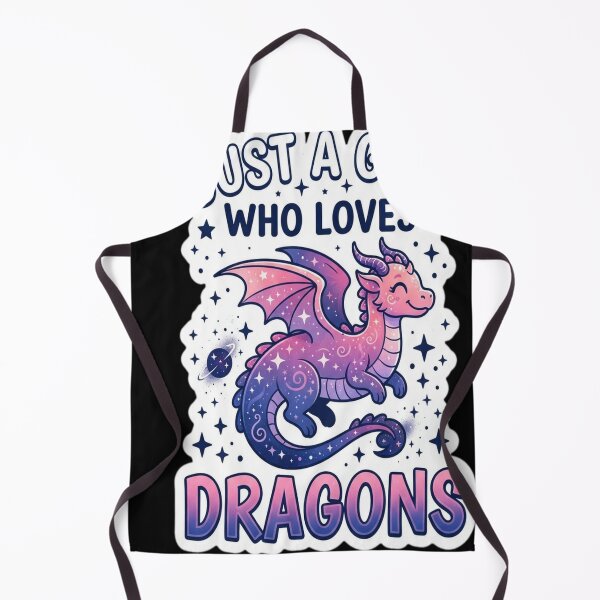 Item preview, Just a Girl Who Loves Dragons-Galaxy Space Dragon designed and sold by fejesrussh.