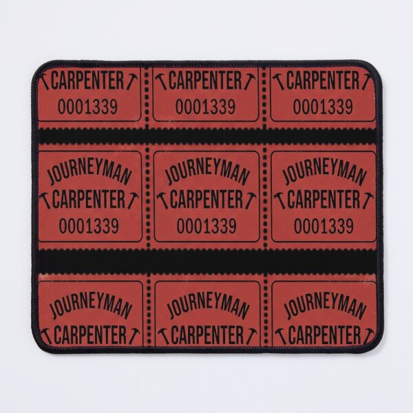 Item preview, Journeyman Carpenter Ticket 6-Pack designed and sold by startyourarts.