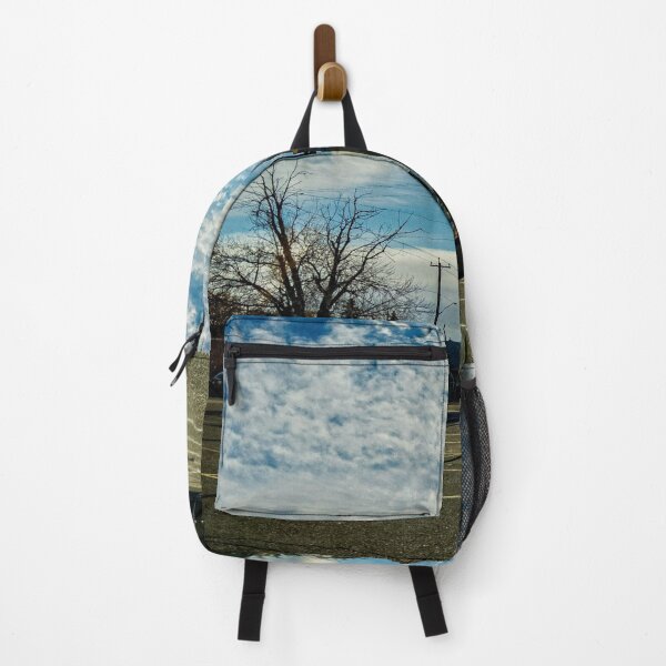 Item preview, Quiet Edmonton Street Under Bright Sky designed and sold by HenryHog.