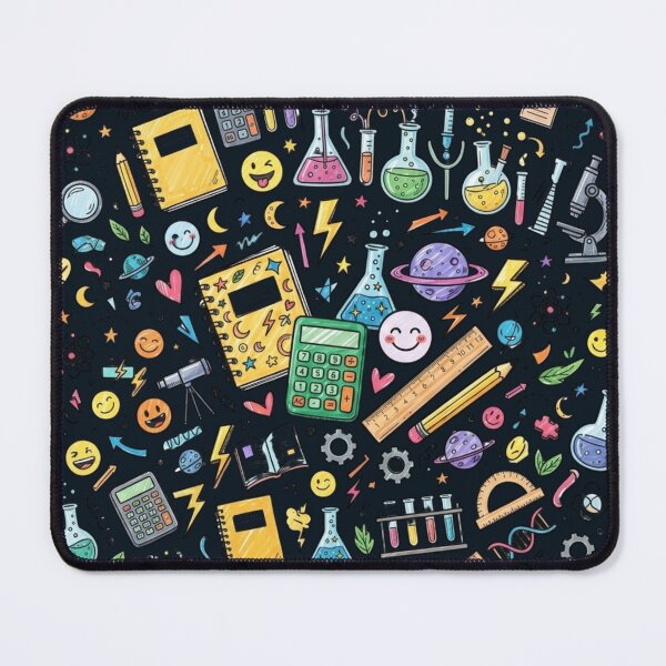 Item preview, Colorful School Supplies Poster designed and sold by FatmaAhmed90.