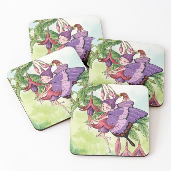 Item preview, May 22nd birthday flower Fuchsia Fairy designed and sold by birthflower.
