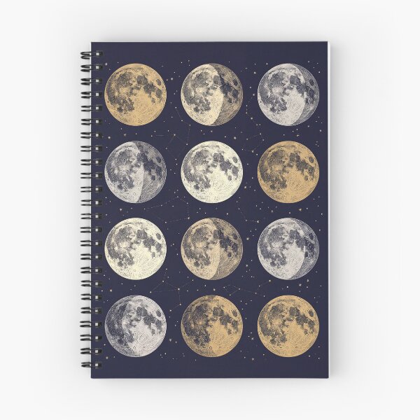 Item preview, Vintage Moon Phases Celestial Astronomy Wall Art designed and sold by Fakhim95.