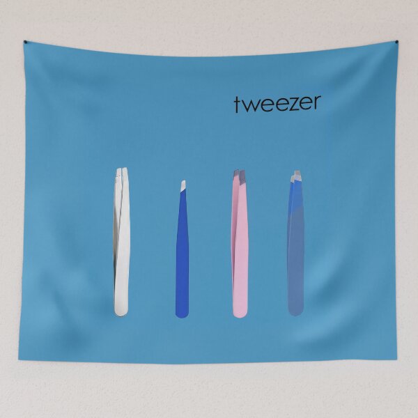 Item preview, Minimalist Weezer Slanted Tip Tweezer Typography Graphic designed and sold by Terry Bain.
