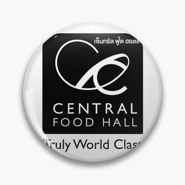 Item preview, Central Food Hall Modern Monogram Stacked Logo designed and sold by yadhkjl.