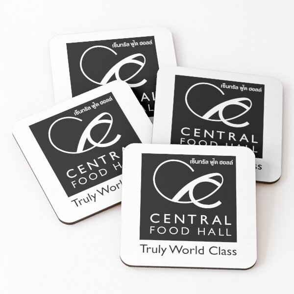 Item preview, Central Food Hall Modern Monogram Stacked Logo designed and sold by yadhkjl.