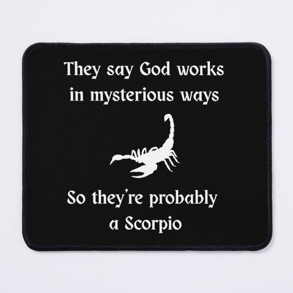 Item preview, God's a Scorpio (non binary) designed and sold by NetteMarieTRS.