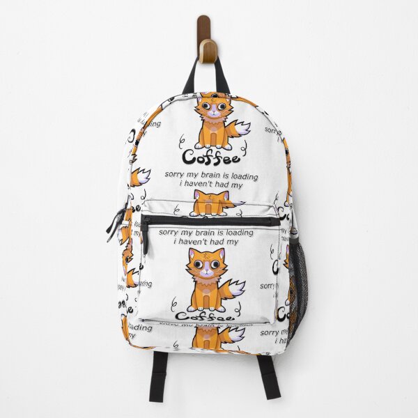 Item preview, My Brain is Loading Orange Cat designed and sold by Jessi-Sketches.
