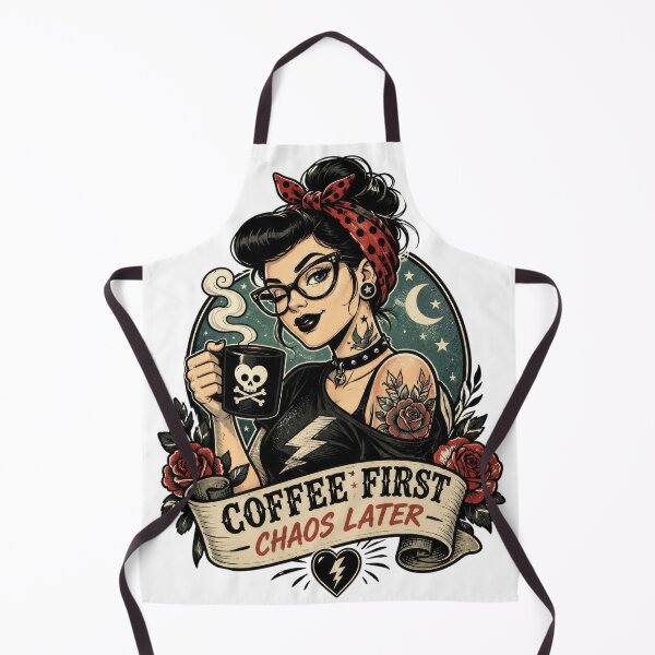 Item preview, Coffee First Chaos Later designed and sold by butterflies-new.